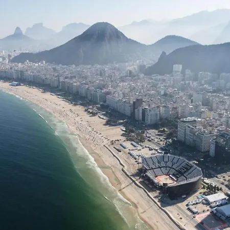 Copacabana Atlantica Studio: Ocean View with Netflix Rio de Janeiro Exterior photo