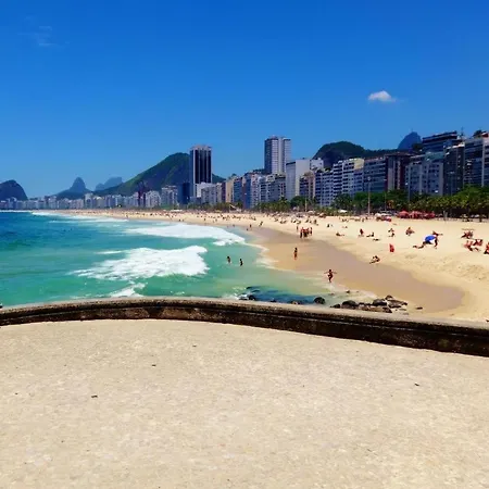 Copacabana Atlantica Studio: Ocean View with Netflix Rio de Janeiro Exterior photo