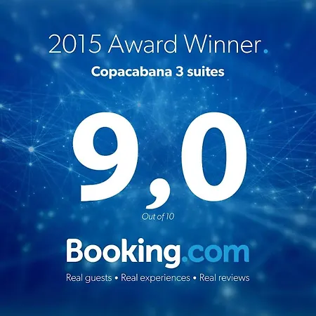 Copacabana Atlantica Studio: Ocean View with Netflix Rio de Janeiro Exterior photo